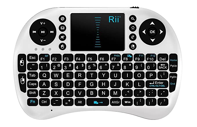 Tastatura Mini I8 Touchpad, Alba